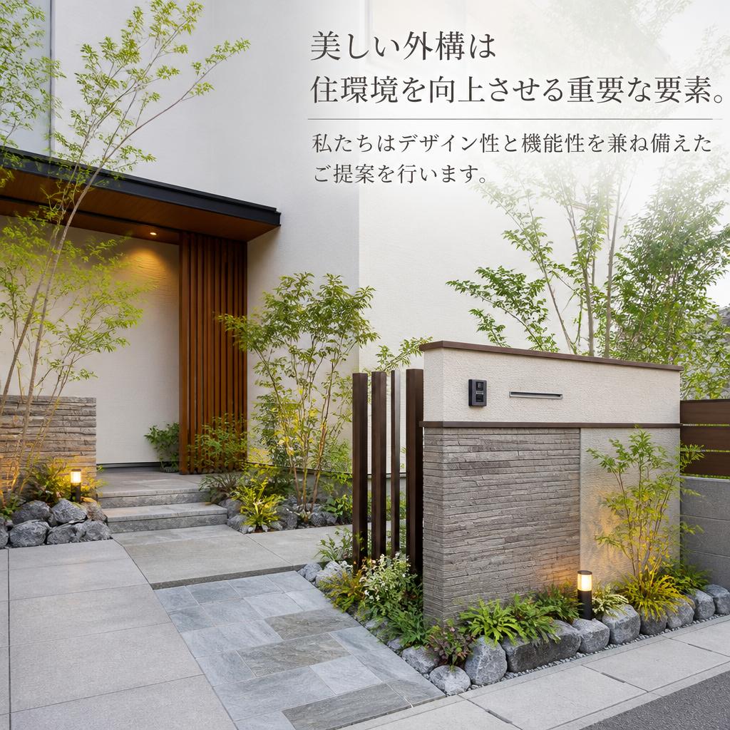 外構工事の必要性