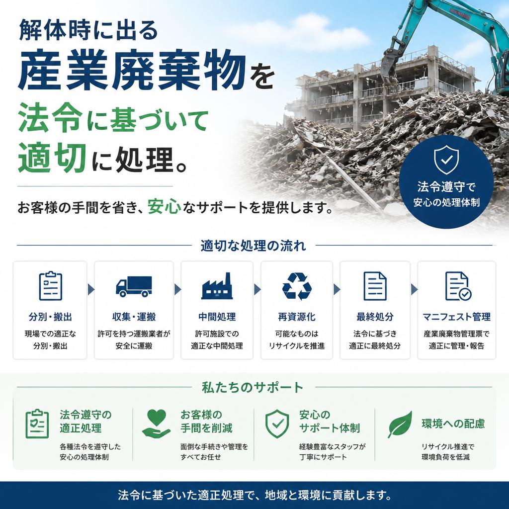 産業廃棄物の適正処理